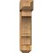 Ekena Millwork Balboa Craftsman Rough Sawn Bracket w/ Offset Brace, Western Red Cedar, 8"W x 26"D x 34"H BKT0806X26X34BOA04RWR - alternate 4